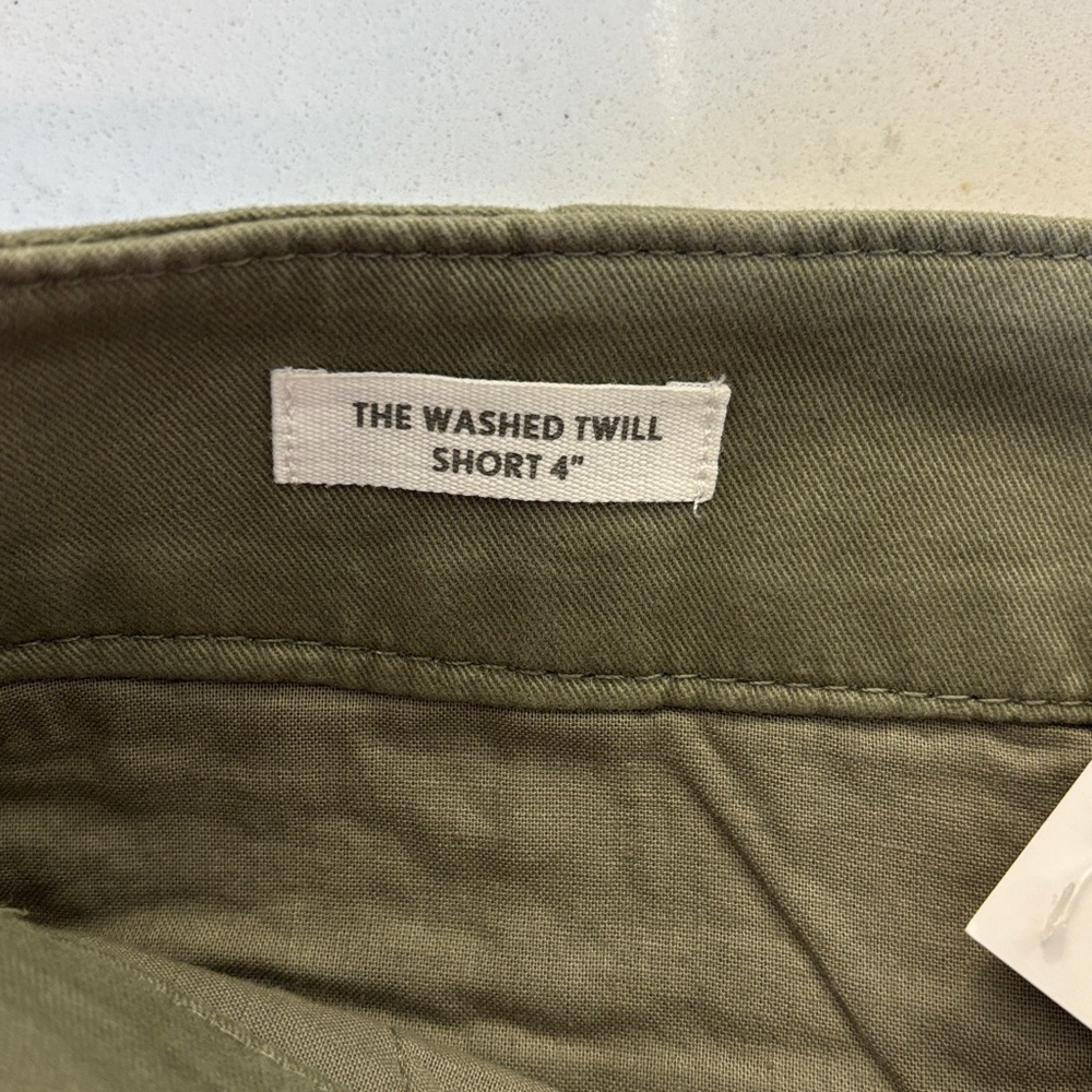 Loft Women's Olive Shorts - Picture 6 of 7